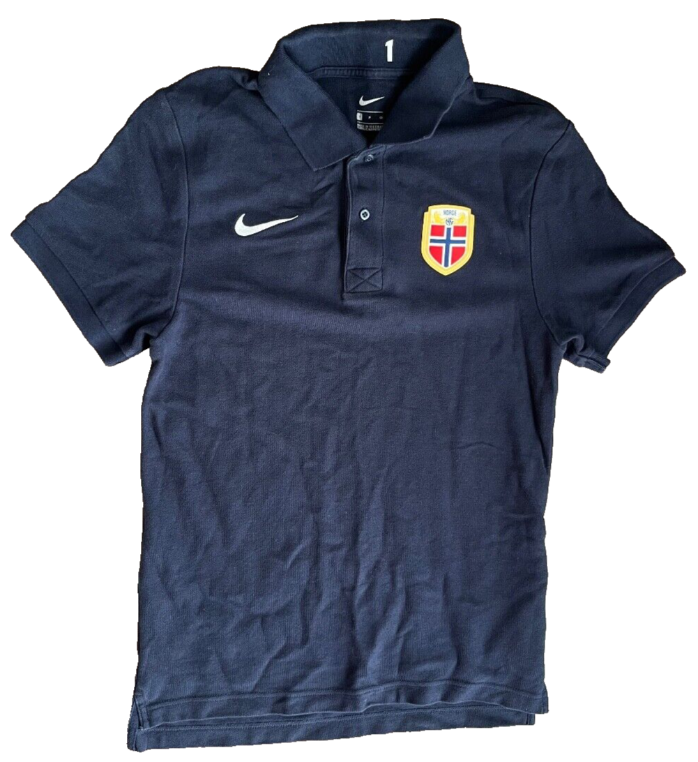Norway Training Polo Shirt Presentation Jersey Nike Football Size Men S