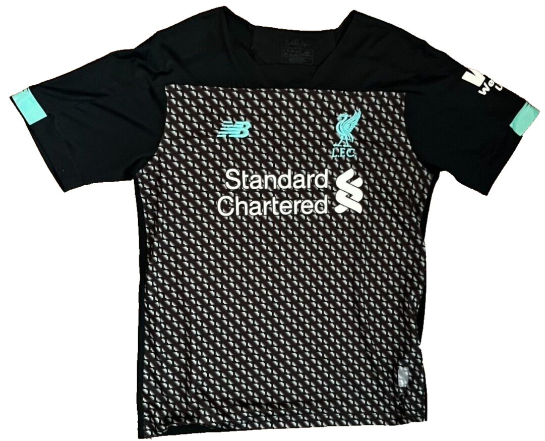 Virgil Van Dijk Liverpool 2019 2020 Third Shirt Jersey New Balance Size Men M