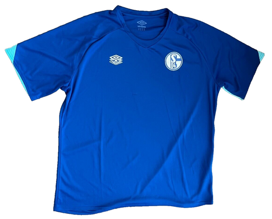 Schalke 04 Jersey 2021 2022 Pro Training Shirt Umbro Football Size Men 4XL