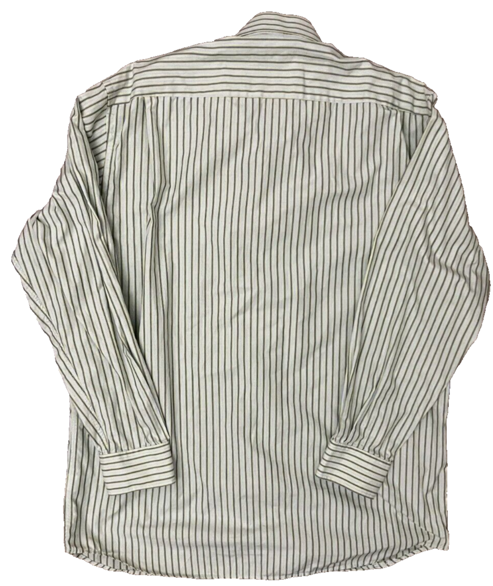 Supreme Men Size 41 Long Sleeve Button Up Cotton Shirt Camicia Camisa