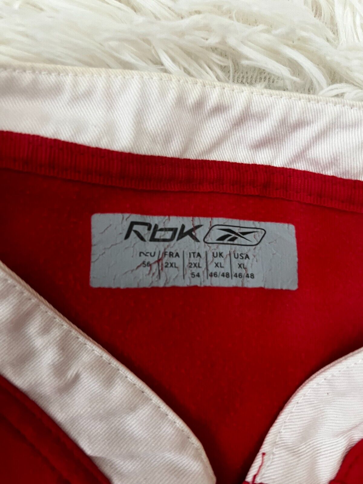 Wales Rugby 2007 2008 Home Shirt Jersey Reebok Camiseta Trikot Mailot Size 2XL