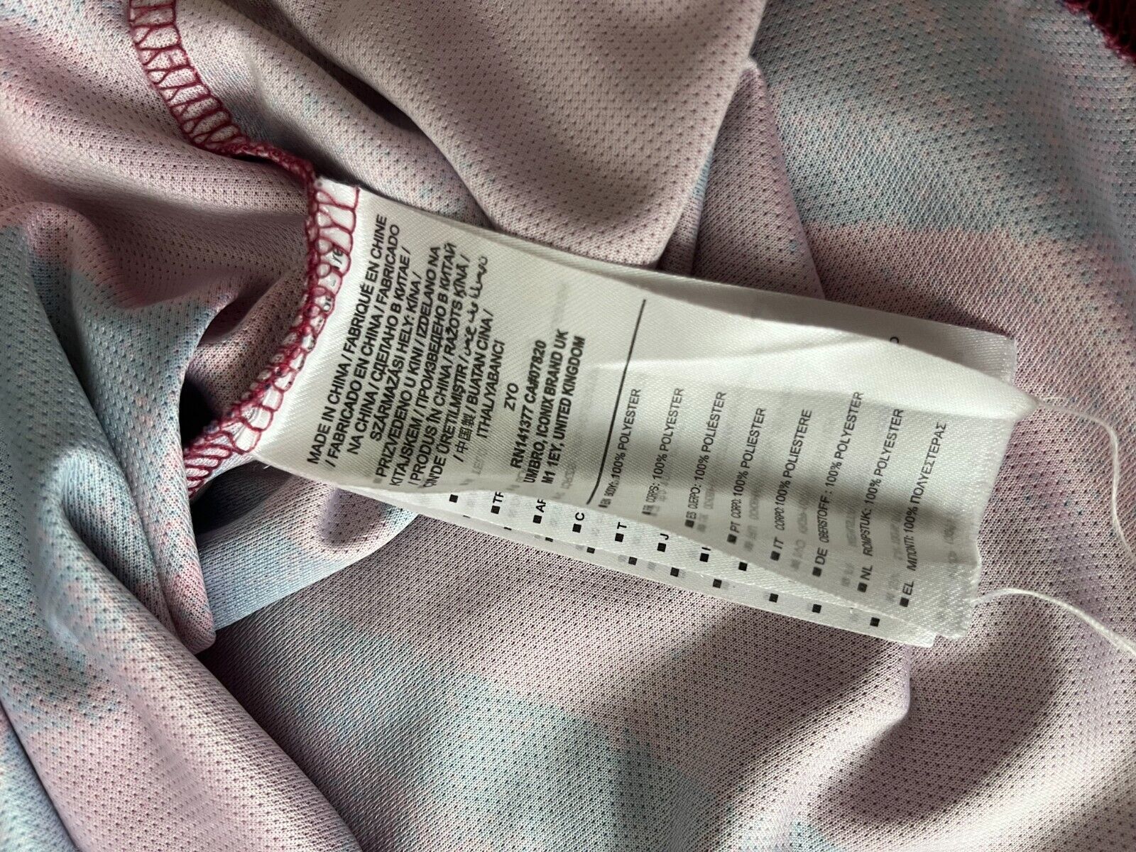 England Rugby Pro Training Shirt Jersey Umbro Camiseta Trikot Mailot Size Men L