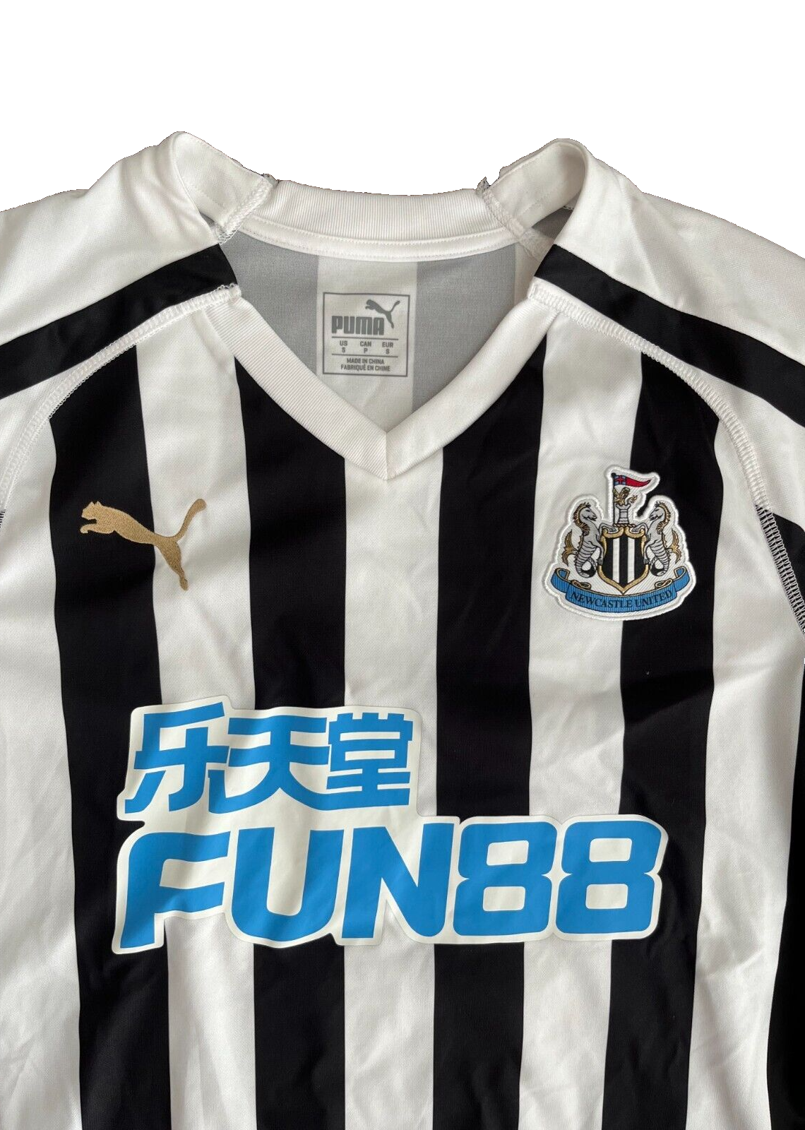 Newcastle United Jersey 2018 2019 Home Shirt Puma Size Men Small