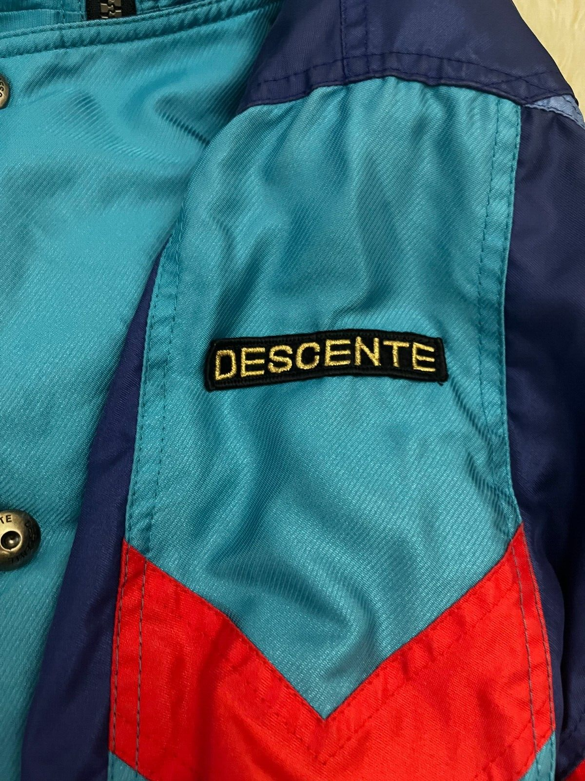 Vintage Descente Full Zip Snowboarding Jacket Ski Sudadera Men Size L RRP $295