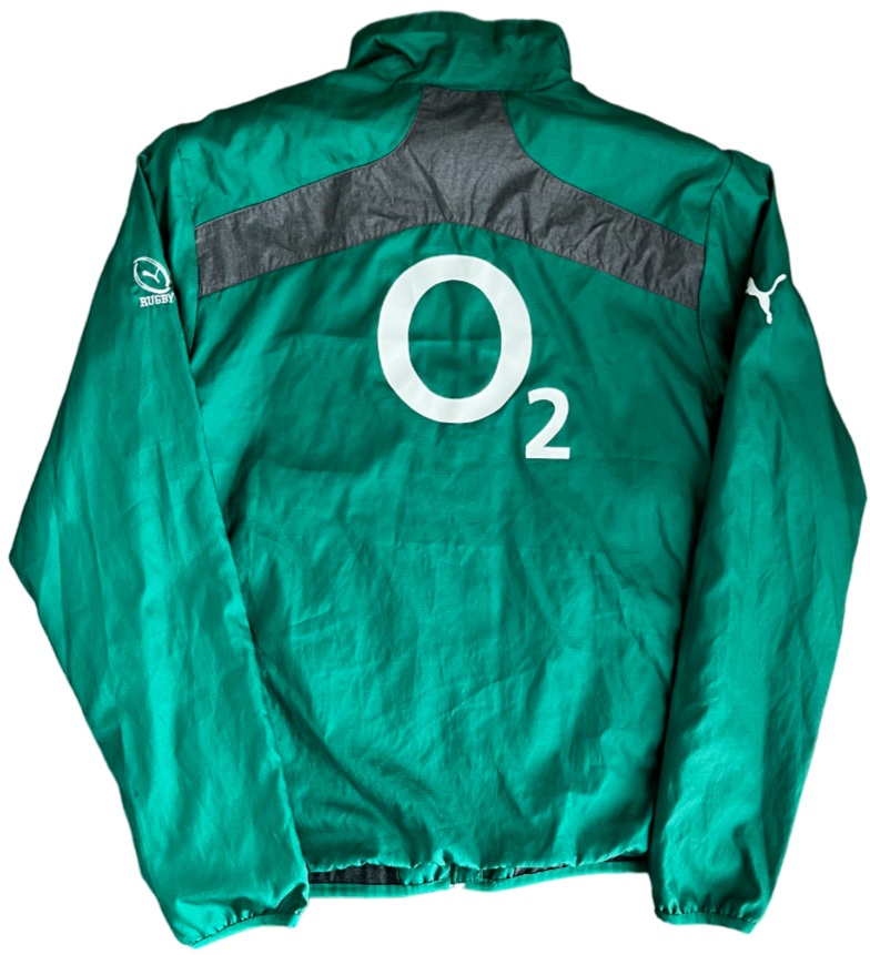 Ireland Rugby Jacket Presentation Training Puma Windbreaker Size Men L