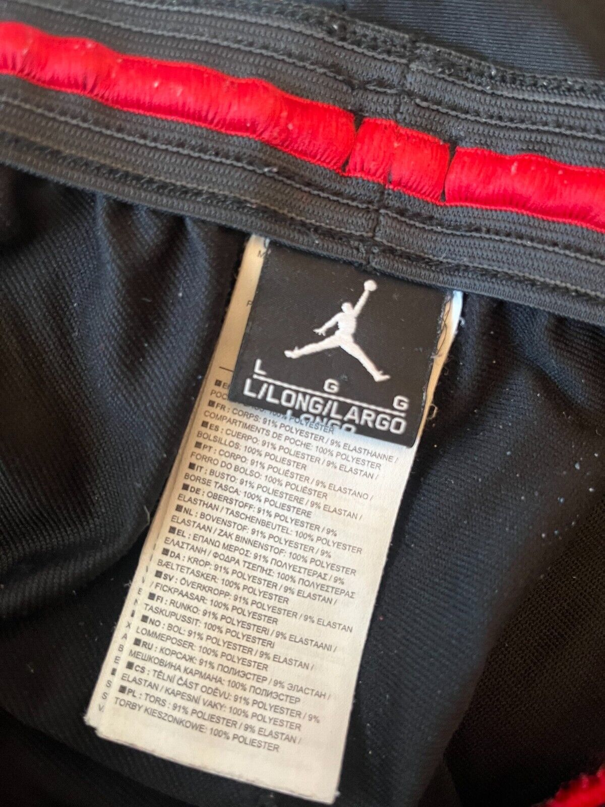 Paris Saint Germain PSG 2018 2019 Football Pants Trousers Jordan Men Size L