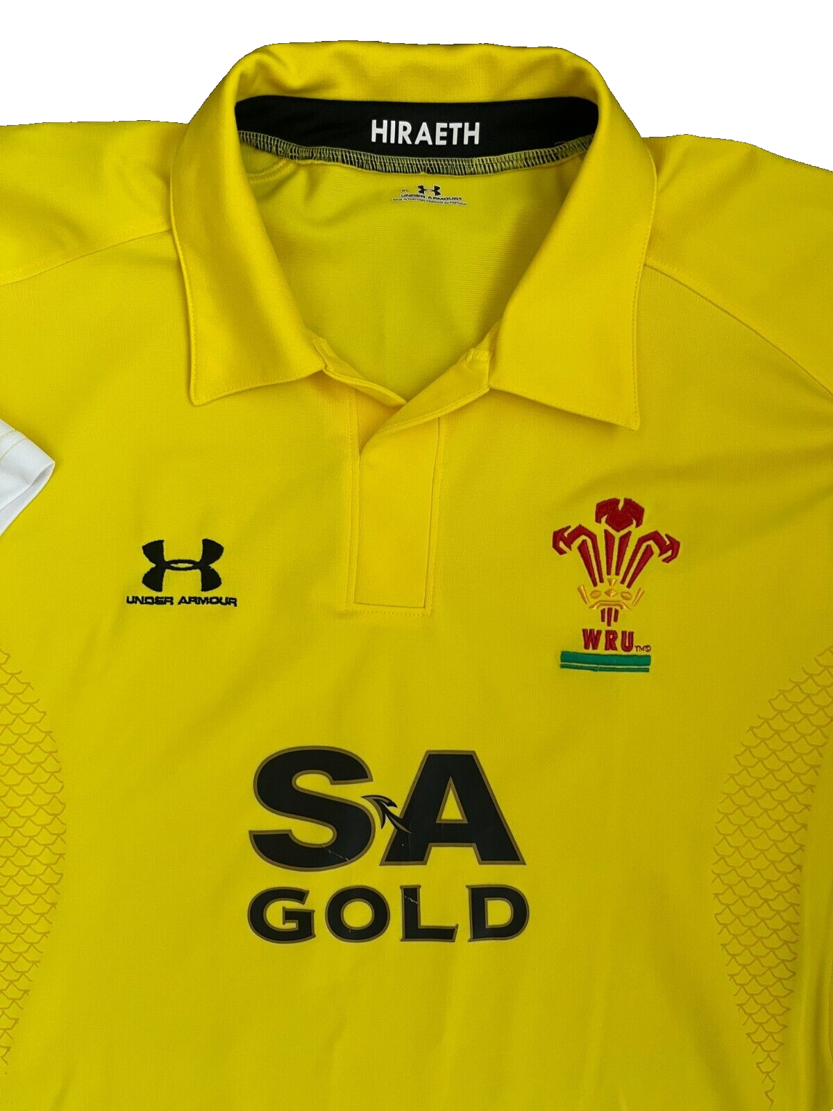 Wales Rugby 2008 2009 Away Shirt Jersey Under Armour Camiseta Trikot Mailot XL