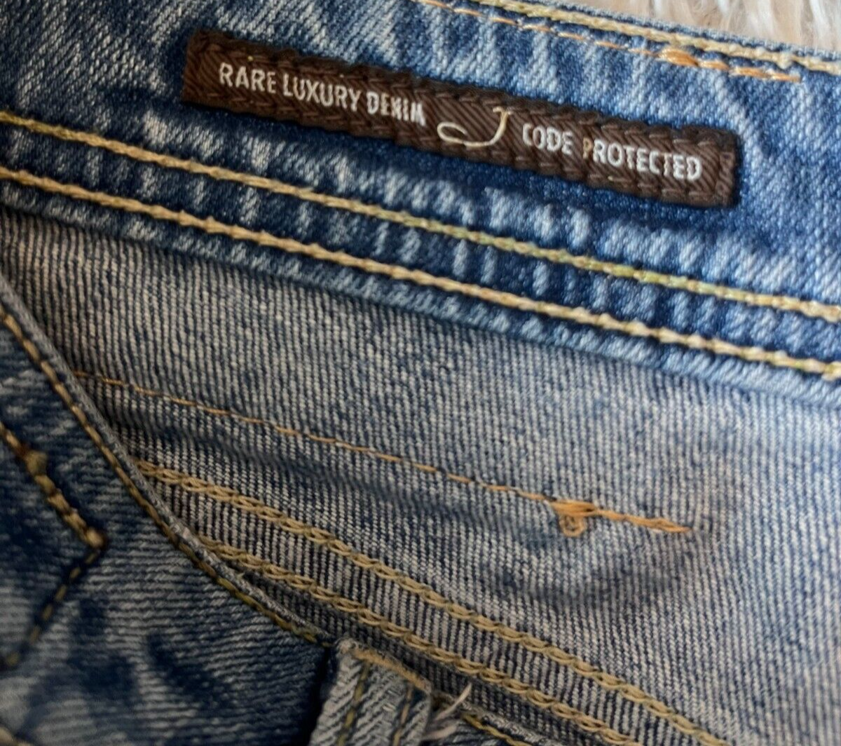 Jacob Cohen Blue Jeans Men Size 36 Regular Fit Straight Leg Denim J688 BARD