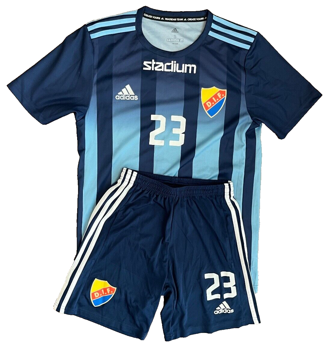 Djurgarden 2020 2021 Home Full Kit Jersey Shirt Shorts Adidas Size Men S
