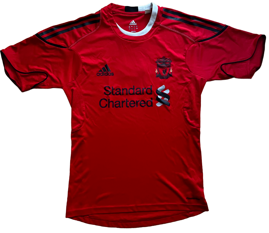 Liverpool 2010 2011 Training Shirt Jersey Adidas Camiseta Trikot Mailot S