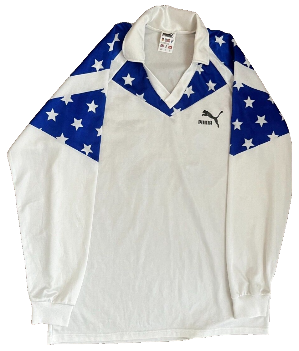WSG Tirol Innsbruck 1990 1991 Home Shirt Long Sleeve Jersey Puma Size Men XL