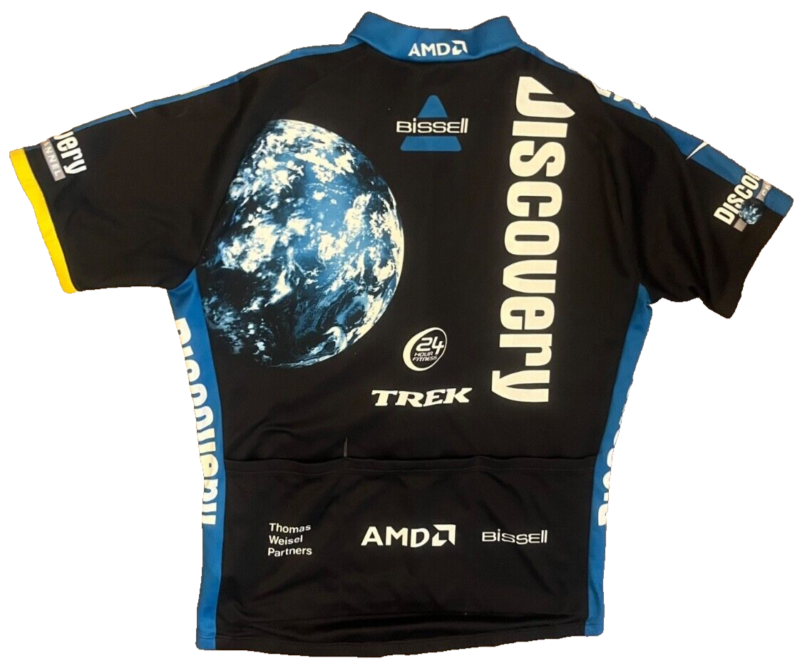 Discovery Channel Cycling Jersey 2007 Bike Trek Shirt Size Men XL