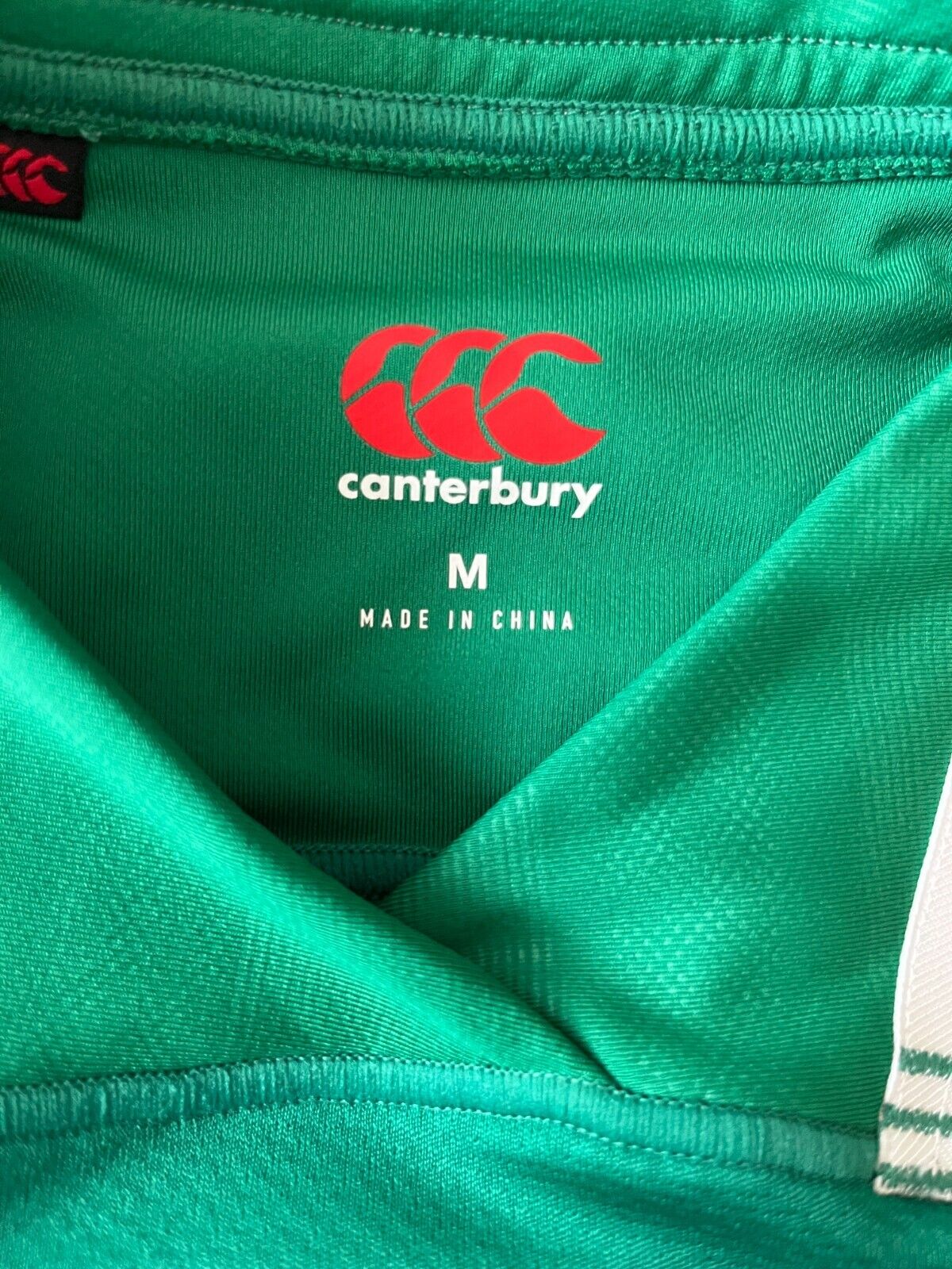 Ireland Rugby IRFU Jersey 2017 2018 Home Shirt Canterbury Vapodri+ Size Men M