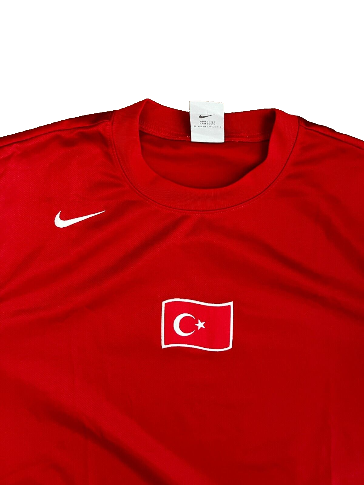 Turkey Jersey 2004 2005 2006 Training Shirt Nike Football Size Men L