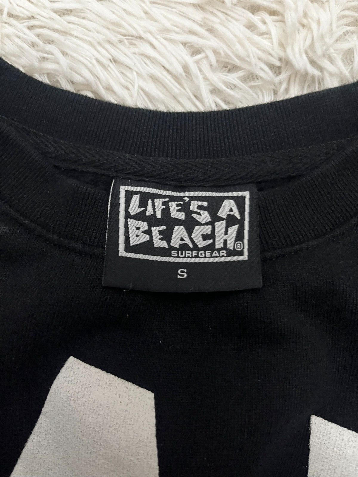 Life's A Beach Surfgear Sweatshirt Sudadera Sweater Pullover Men Size S