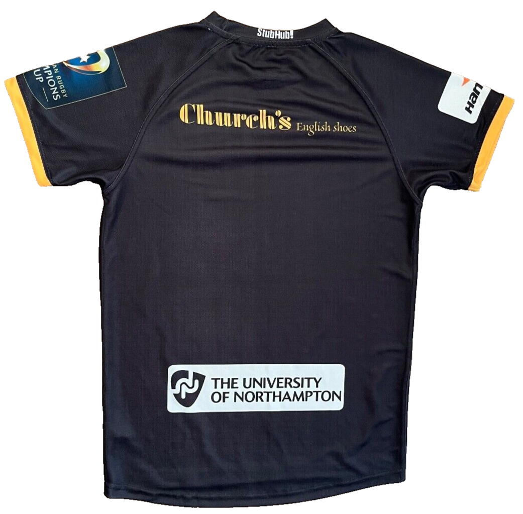 Northampton Saints Rugby Jersey 2015 2016 European Shirt Burda Size Men M