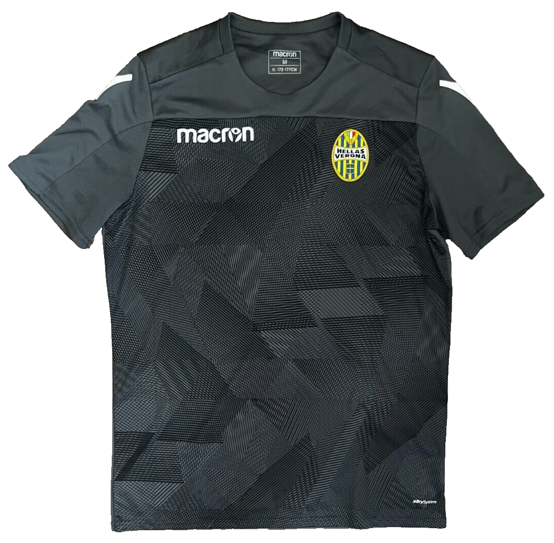 Hellas Verona Training Shirt Jersey Macron Camiseta Trikot Mailot Maglia Men M