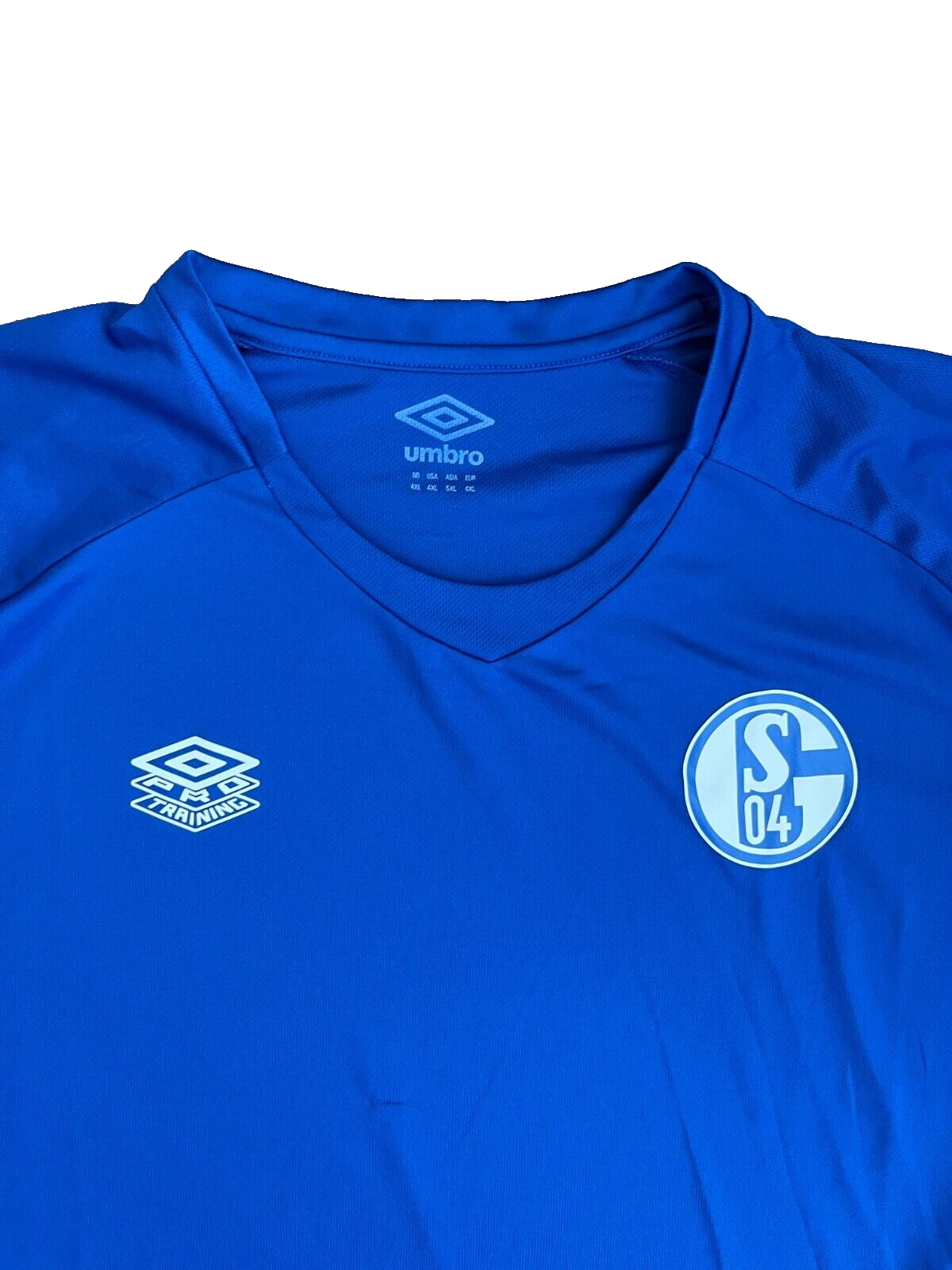 Schalke 04 Jersey 2021 2022 Pro Training Shirt Umbro Football Size Men 4XL