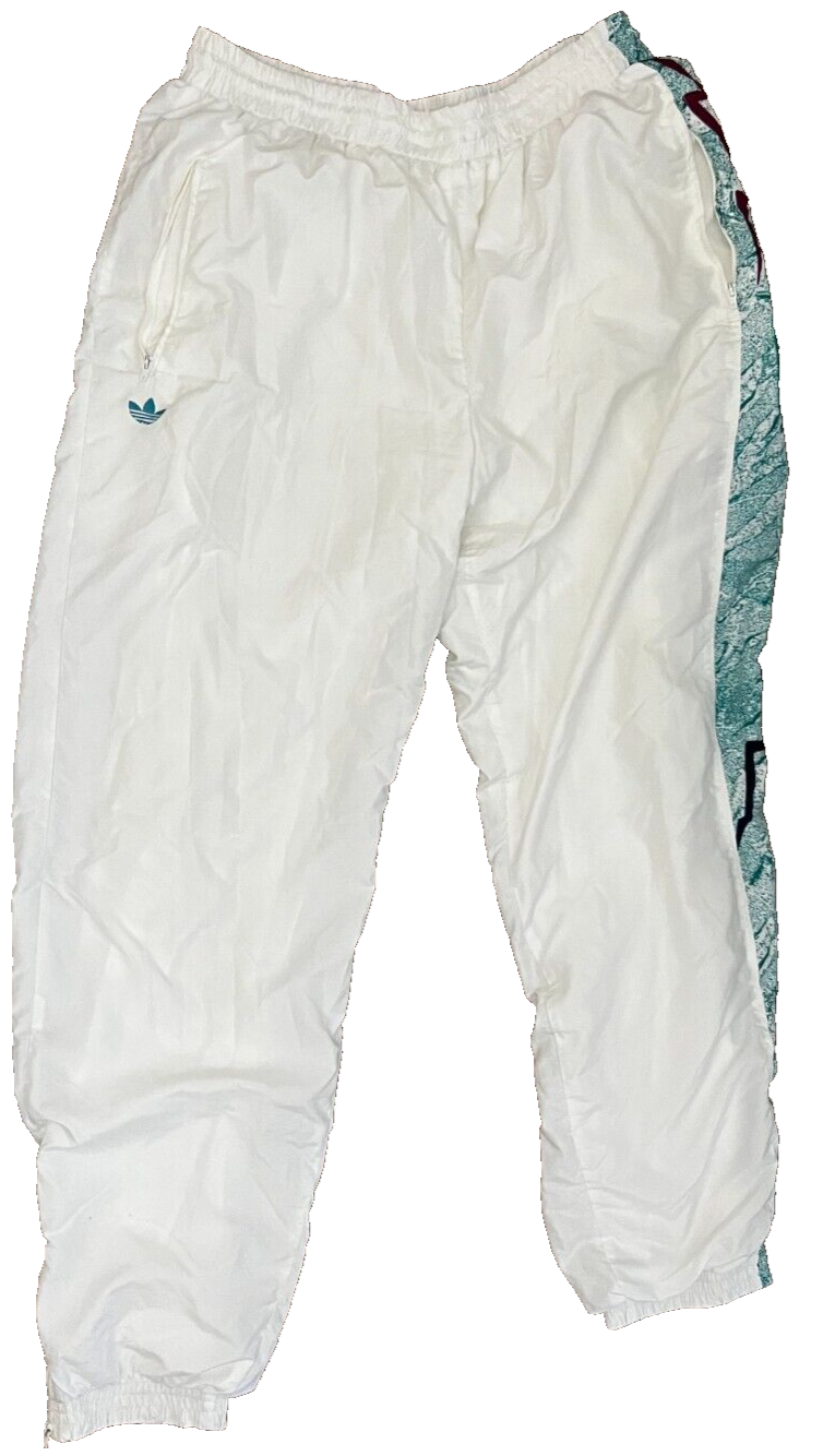 Rare Vintage Stefan Edberg Tennis Pants Adidas Men Size 54