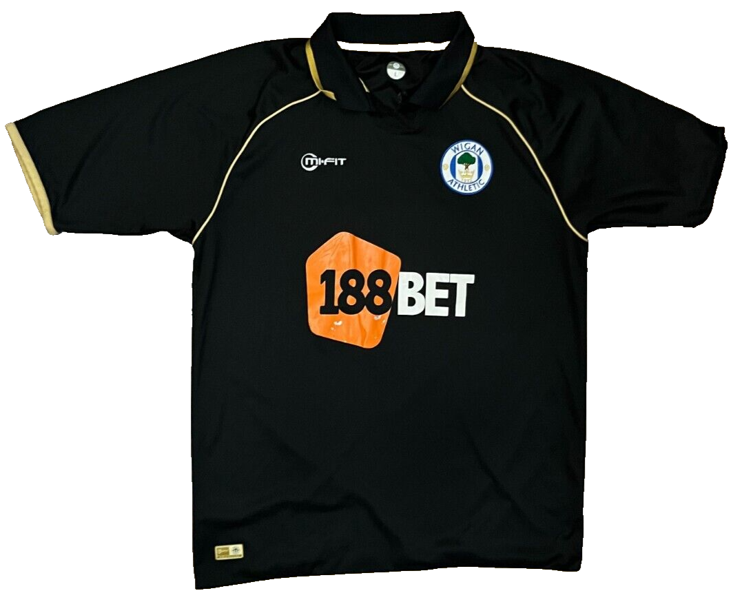Wigan Athletic 2010 2011 Away Shirt Jersey MiFit Camiseta Trikot Mailot Size L