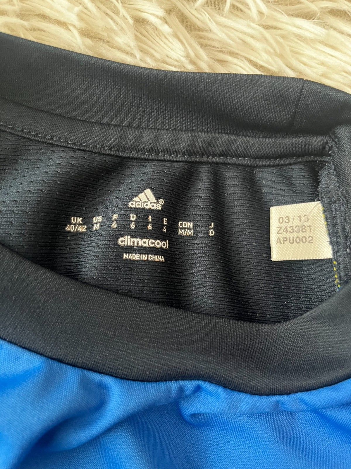 Sweden Football Presentation Training Shirt Jersey Adidas Camiseta Trikot Men M