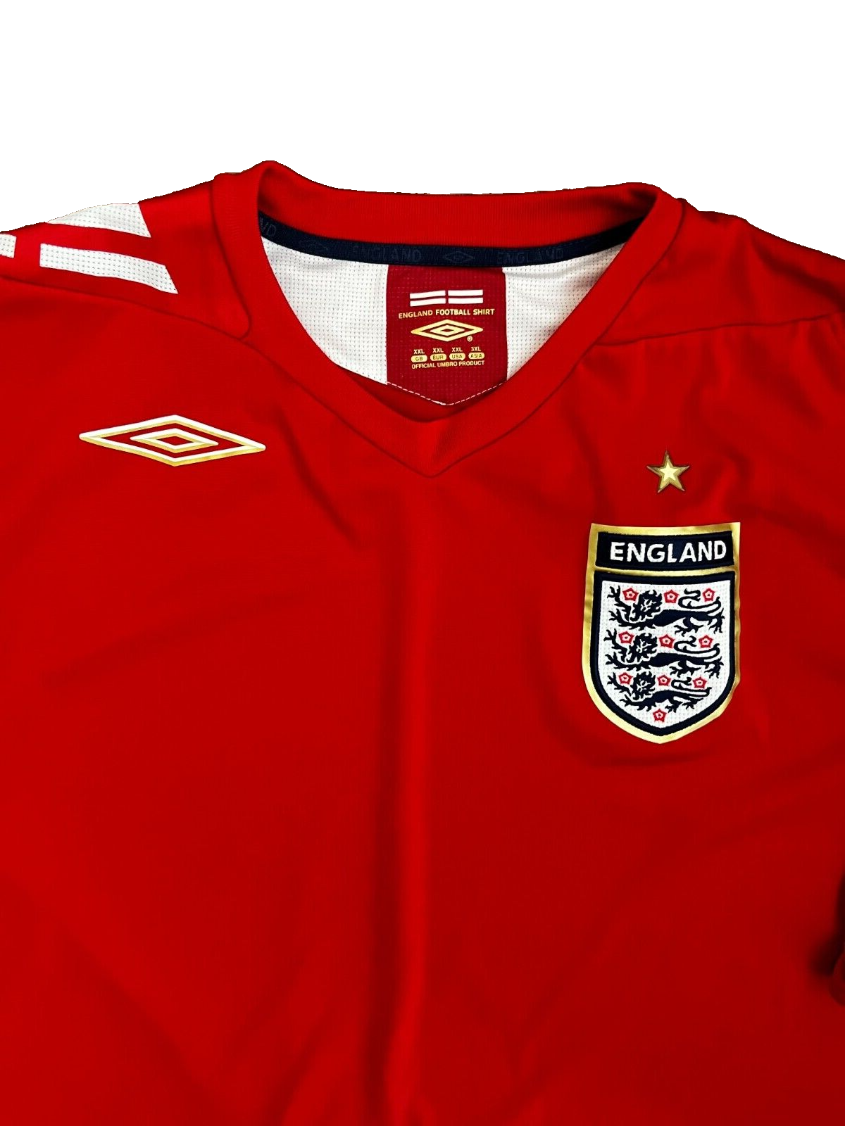 England Football 2006 2007 2008 Away Shirt Jersey Umbro Size Men XXL