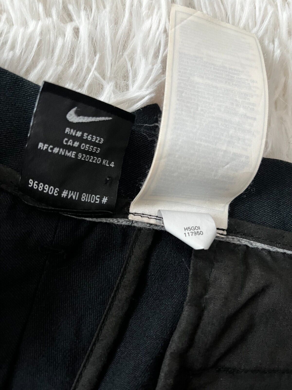 Nike Black Golf Men Pants 34 x 32 Size M