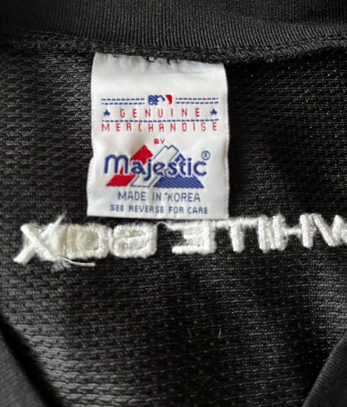 Chicago White Sox MLB Baseball Mesh Shirt Jersey Majestic Camiseta Trikot Mailot