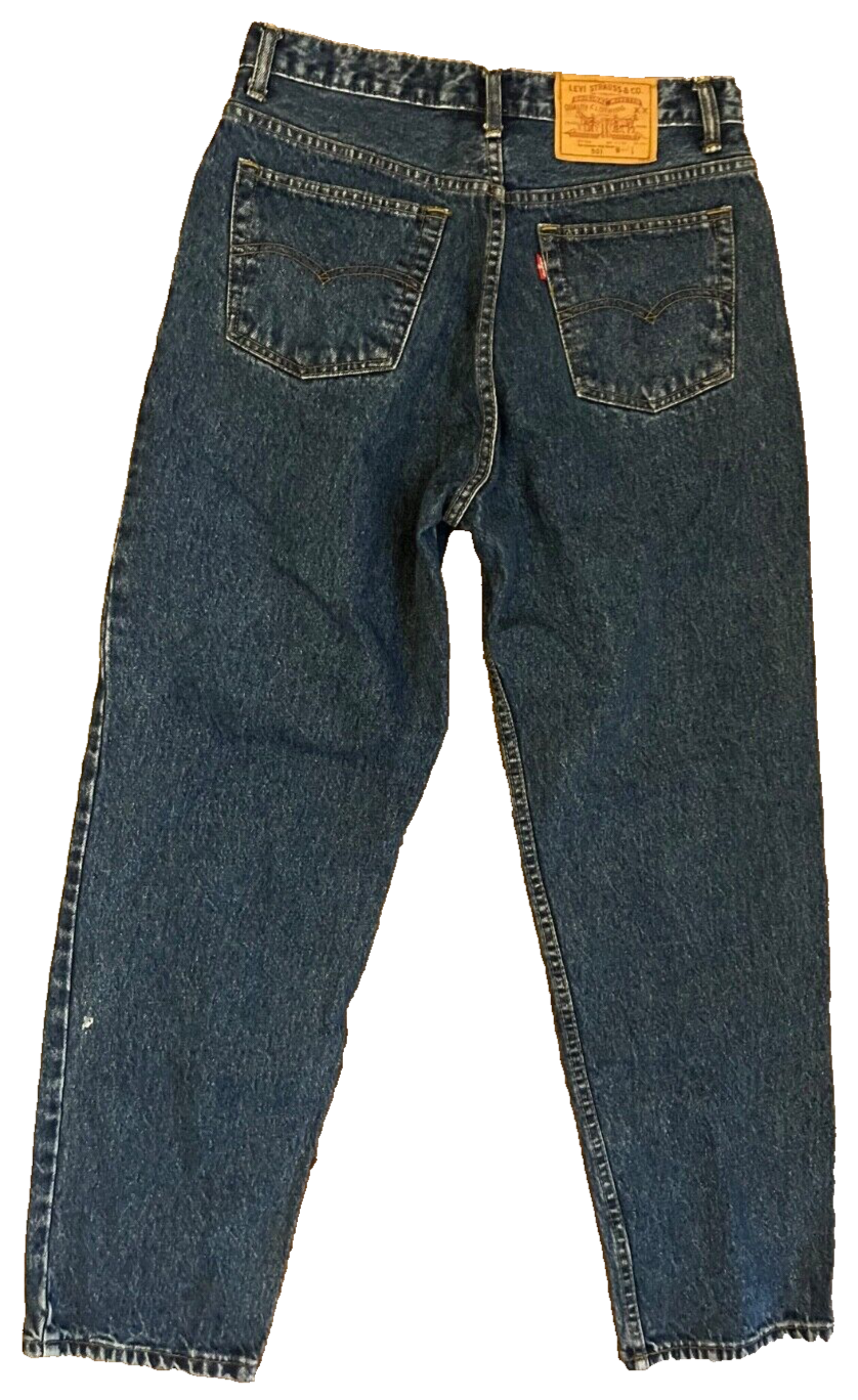 Vintage Levis 501XX Size Men 32 Blue Straight Leg Made in USA Red Tab