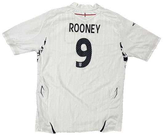 Wayne Rooney England 2008 Home Shirt Jersey Umbro Camiseta Trikot Mailot YXL