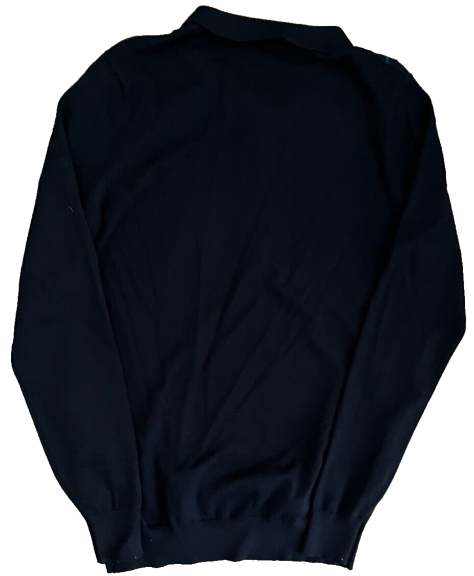 Loro Piana Sweatshirt Sweater Pullover 1/4 Zip Size Men L CHECK MEASUREMENTS