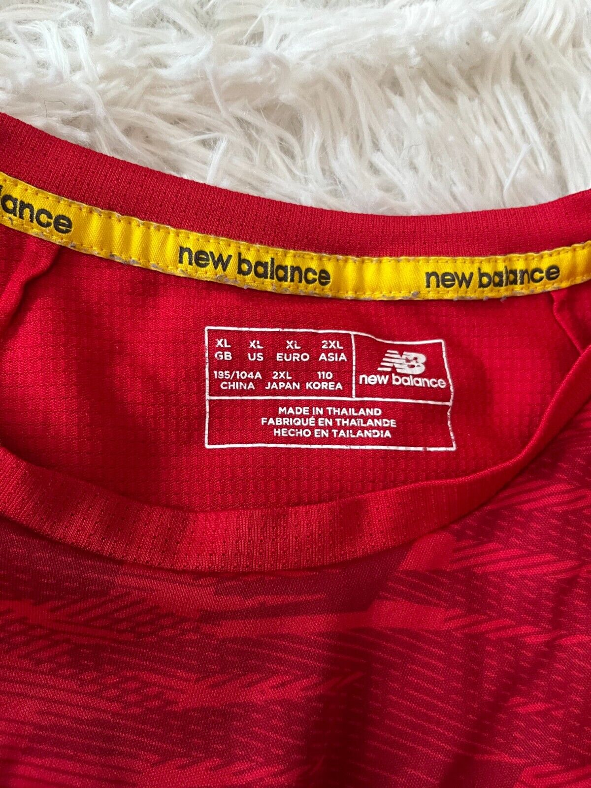 Liverpool 2019 2020 Training Shirt Jersey New Balance Size Men XL