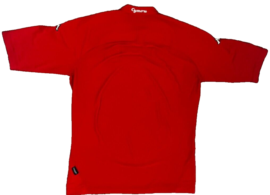 Wales Football 2004 Home Shirt Jersey Kappa Camiseta Mailot Trikot Size XL