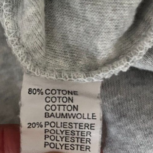 Joop Men Sweatshirt Cotton Sweater Pullover Size XL Made in Italy