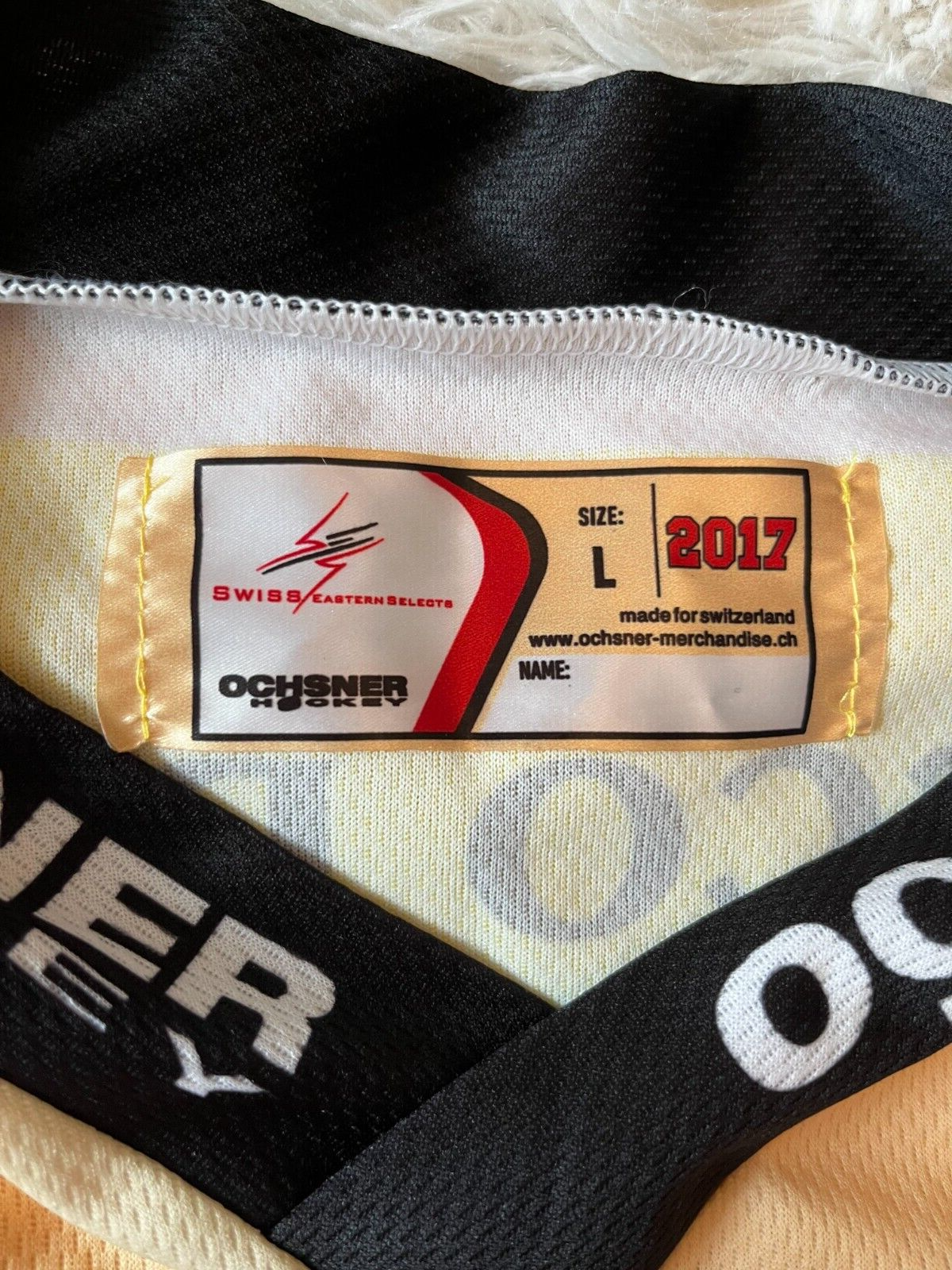 SIGNED Swiss Eastern Selects Jersey All Stars 2017 Shirt Ochsner Hockey Size L