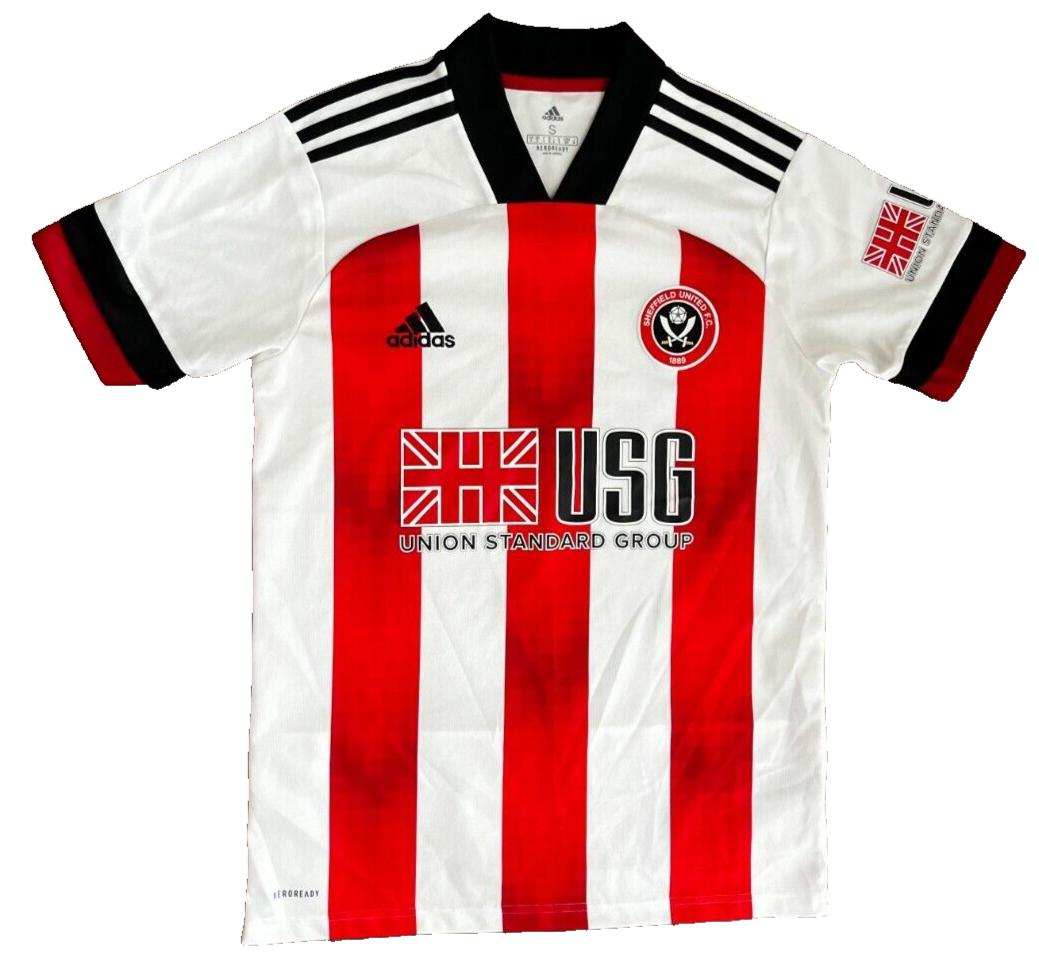 Sheffield United Jersey Home Shirt 2020 2021 Adidas Size Men Small