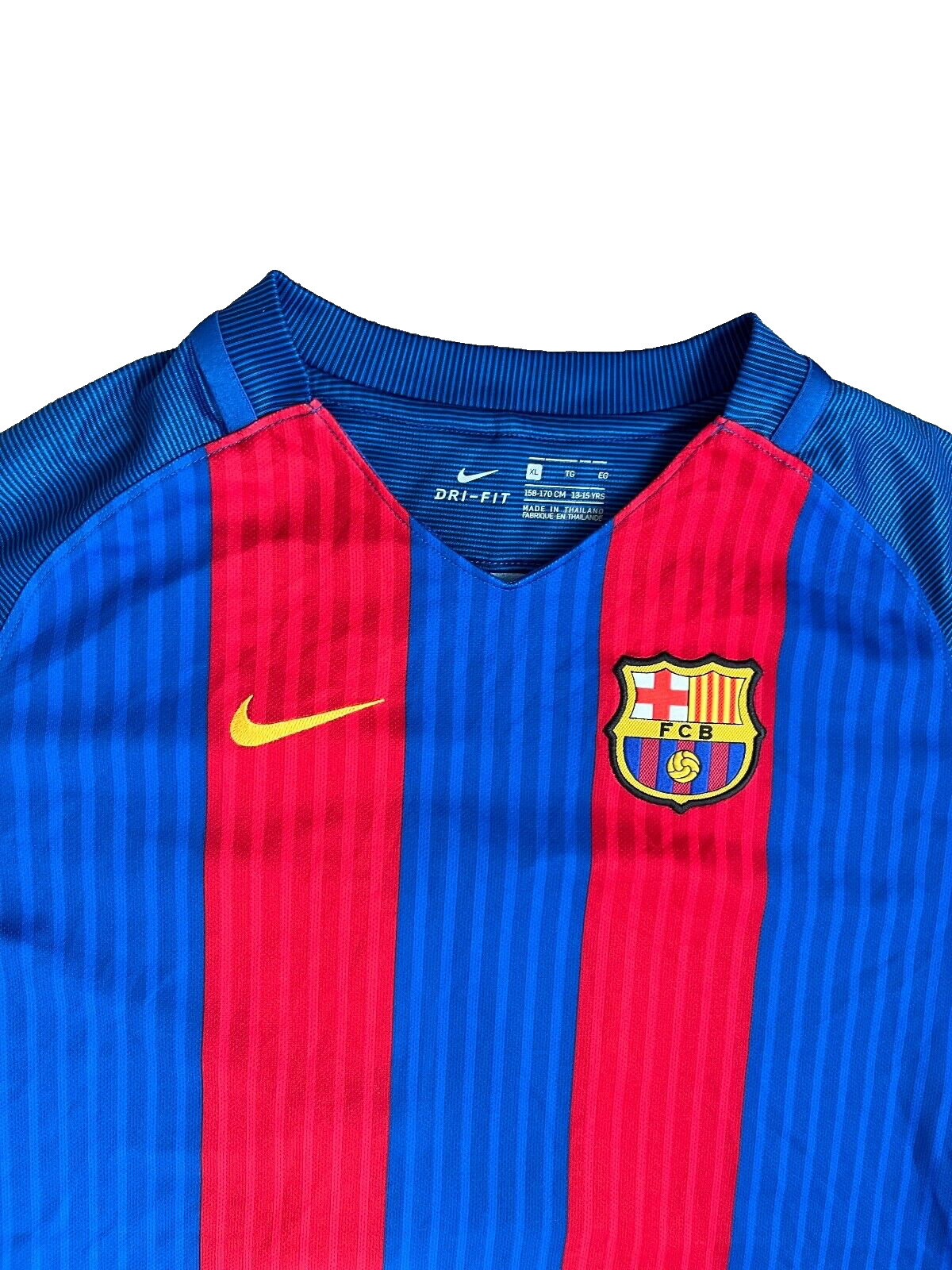 Barcelona Neymar Jersey 2016 2017 Home Shirt Nike Football Size Youth XL