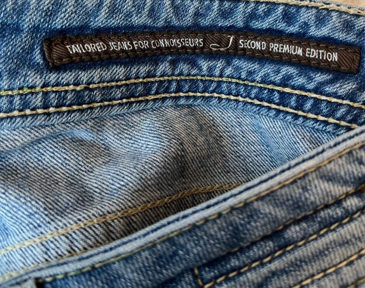 Jacob Cohen Blue Jeans Men Size 36 Regular Fit Straight Leg Denim J688 BARD