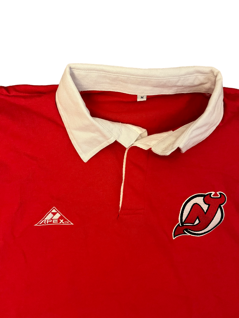 Vintage New Jersey Devils Hockey Jersey Home Shirt Apex Men Size M