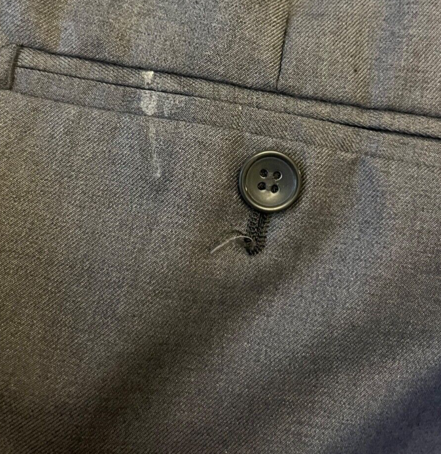 Versace Couture Dress Pants Trousers Gray Men CHECK MEASUREMENTS