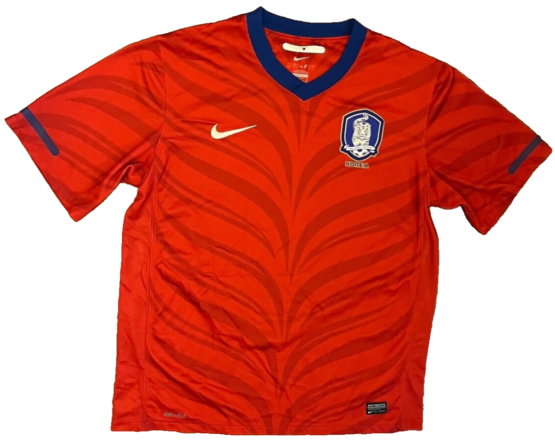 South Korea Jersey 2010 World Cup Home Shirt Nike Football Soccer Size Men L
