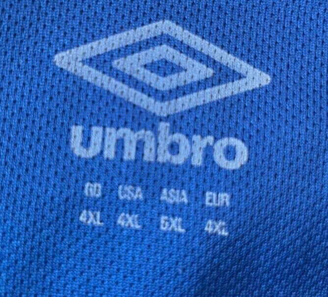 Schalke 04 Jersey 2021 2022 Pro Training Shirt Umbro Football Size Men 4XL