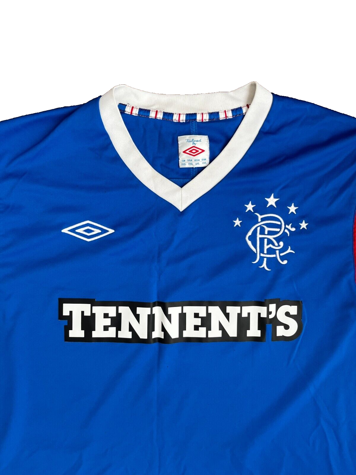 Glasgow Rangers 2011 2012 Home Shirt Jersey Umbro Camiseta Size Men XXL