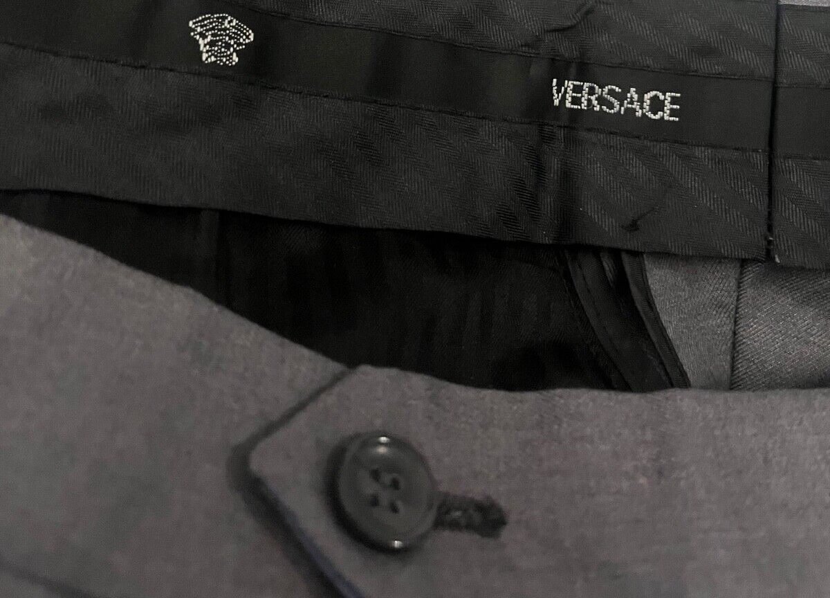 Versace Couture Dress Pants Trousers Gray Men CHECK MEASUREMENTS