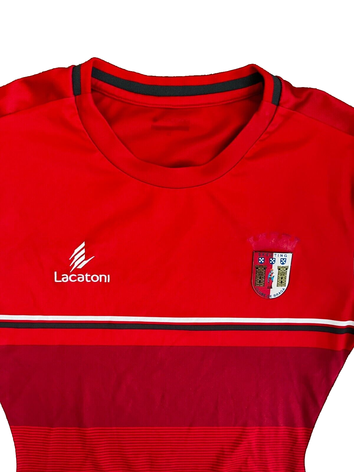 Sporting Braga Football Jersey Training Shirt Jersey Lacatoni Size Men XL