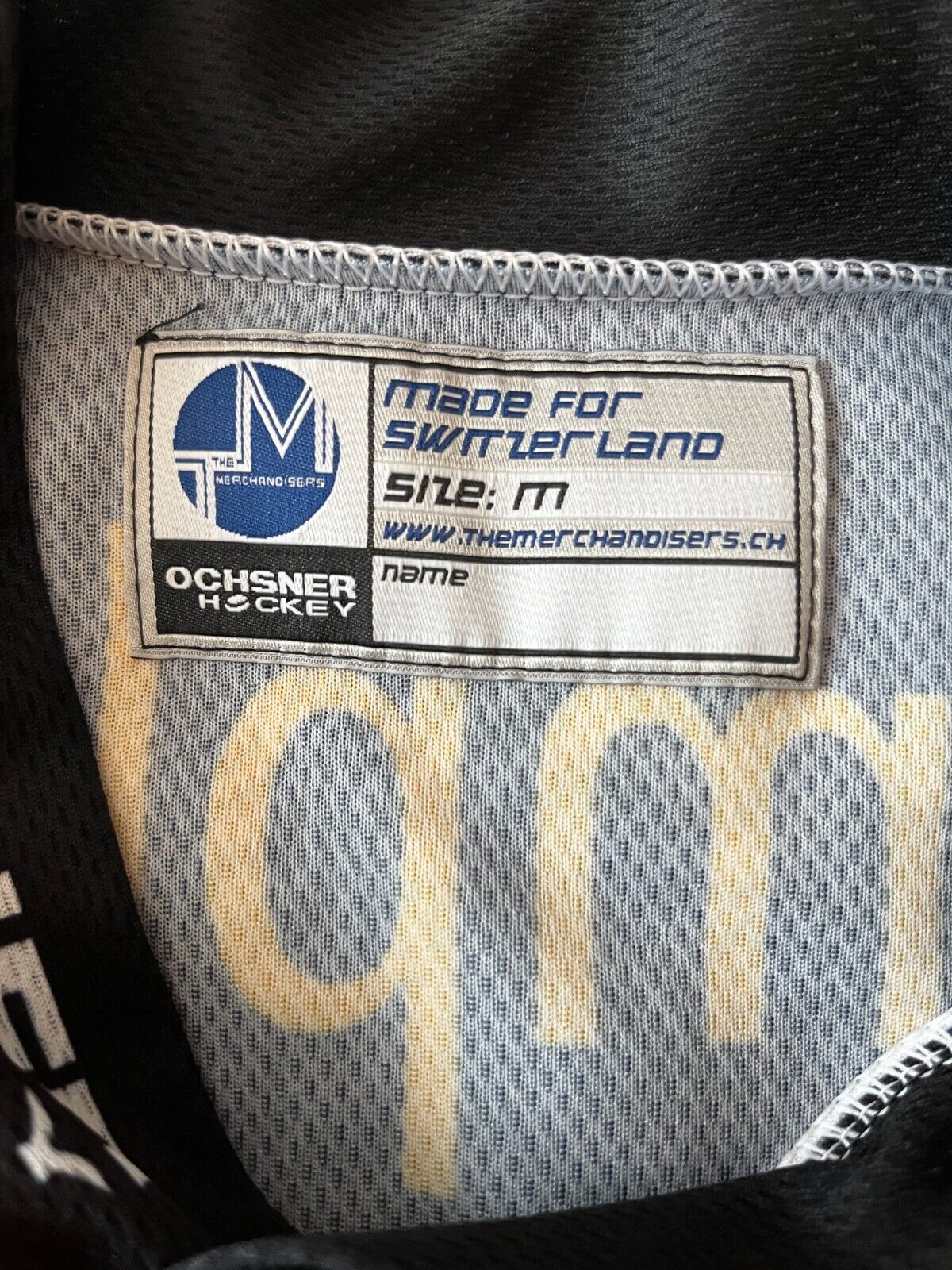 EHC Urdorf Shirt Ice Hockey Jersey Ochsner Camiseta Trikot Mailot Size Men L