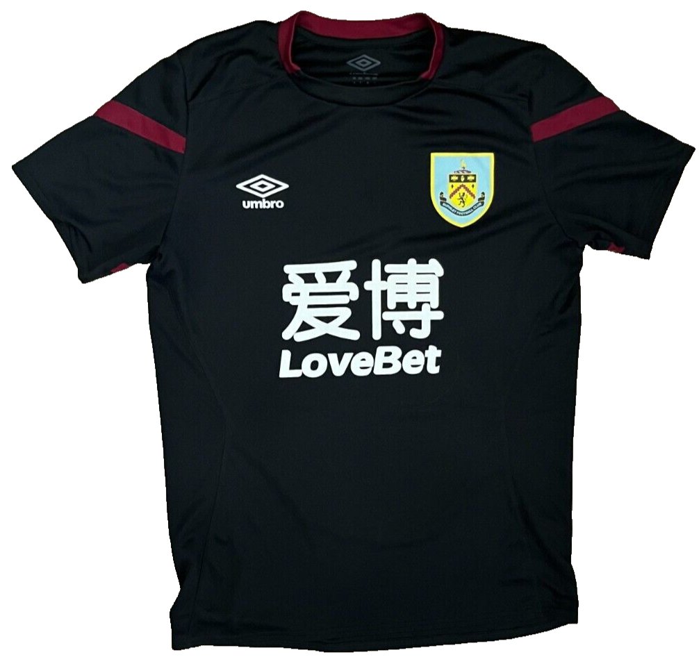 Burnely 2020 2021 Training Shirt Jersey Umbro Camiseta Trikot Mailot Size Men S
