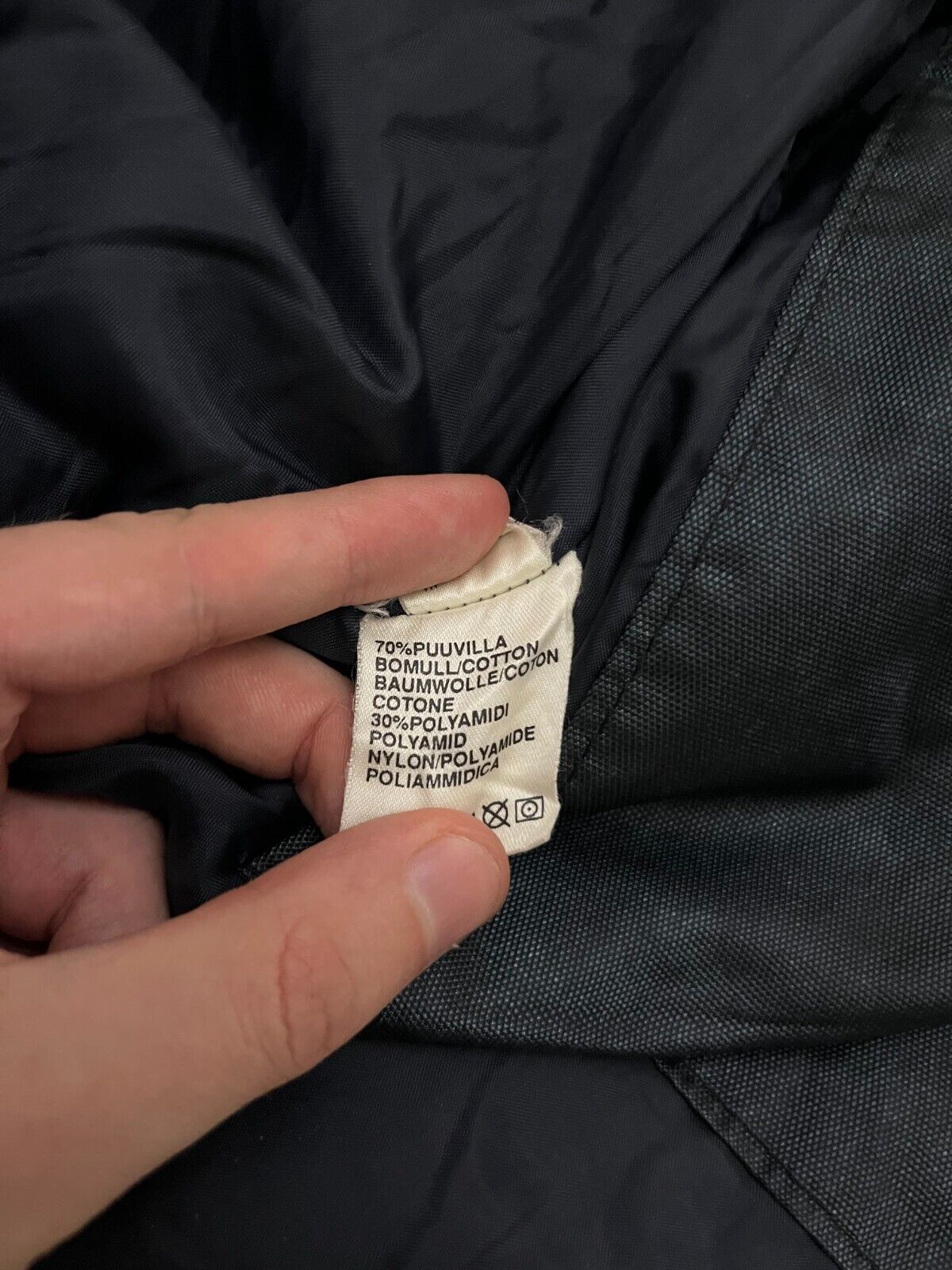 Very Rare Vintage Go Native by Luhta Ski Jacket Sudadera Men Size EUR 54 USA 44