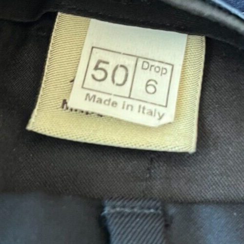 Santino Wool Dress Pants Loro Piana Tasmanian 150 Men Size 50 Made in Italy