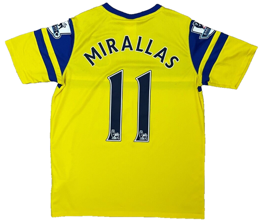 Everton 2013 2014 Mirallas Away Shirt Jersey Nike Camiseta Trikot Mailot YXL